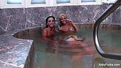 Abigail Mac Leads Bold Lesbian Threesome With Brunette Pornstars