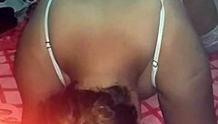 Latina milf fucked in sexy thong panties