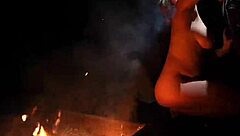 Naked Forest Encounter with Intense Cock Sucking