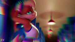 Lola bunny breaks the rules in animated music video