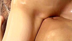 Why does this skinny asian teen tease with rimjob before creampie?