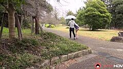 kotori shirayuki sucks cock in public toilet, teasing with small 18+ tits and toys until orgasm