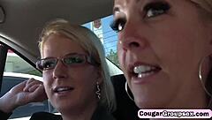 Bisexual milfs feel intense pleasure in foursome with stiff cocks