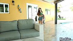 Pup Juniper Ren Exclaims, 'Hardcore Pool Dip With Blowjob!'