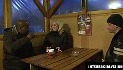 Babe pussy licked by bf, BBC anally.