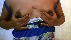 girl uses dildo for solo fun until squirting