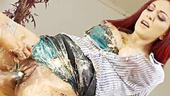 sapphic sex with mai bailey and eva may milfs licking shaved pussies with toys