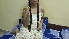 Beautiful Indian Girlfriend Fucks Boyfriend Desi Style With Creampie