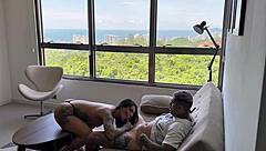 will this beautiful ebony babe ride my swollen pussy all night?