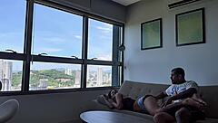 will this beautiful ebony babe ride my swollen pussy all night?