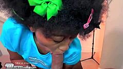 Sloppy Wet Staircase Blowjob From Hippie Baltimore Girl