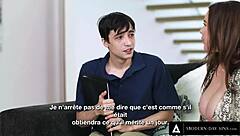 Nervous Boy Overcomes Fear to Fuck Hot Stepmom Natasha Nice