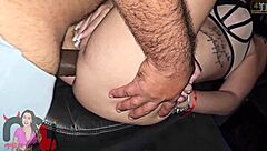 Macho Pauzudo's Monster Cock Creampie in My Pussy While Husband Watches Outdoors