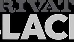 Hot maid Ani Blackfox in interracial double penetration.