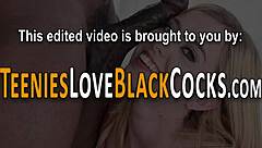Hairy Teen Banged By Big Black Cock