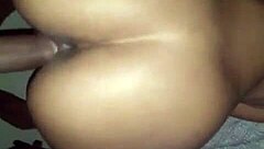 Big Booty Lightskin Gets Assfucked