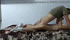 amateur couple enjoys missionary position with cumshot