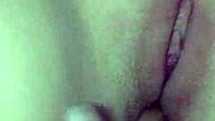 Wife squirts from toy play in POV