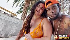 Curvy Josie Jaxxon Bent Over Getting Pussy Fucked By Big Black Cock Rome Major.