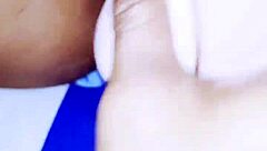 Wife uses dildo for multiple orgasms and squirting in homemade video