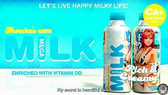 Honoka bent over in doggystyle assfucking with tits bouncing