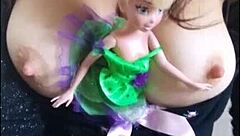 submissive milf has plastic passion with real doll