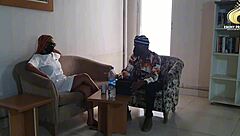 Ebony Nurse Sex the Interviewer Just Because of Promotion?