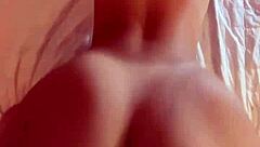 couple spreads and rides huge dick