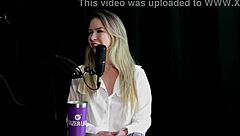 Milena Moreau in Sheer Red Anal Sex with Vibrator