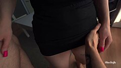 cute teen drips wet from his teasing fingers