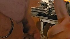 Teasing redhead's wet pussy after too many cocktails?