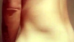 Naked Amateur Exhibitionist With Blue Eyes Bathes Outdoors In USA!