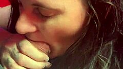 wifey subtly sucks in public shop