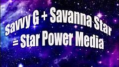 Savanna stretched by big black cock