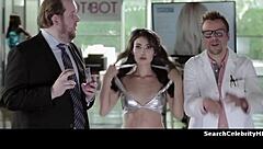 Chasty Ballesteros gives handjob and shows tits in hot bot 2016