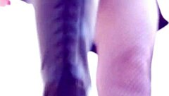 domme mommy chuymaury performs ball busting in stockings