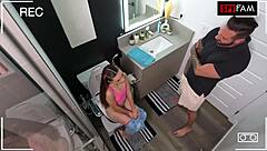 Juniper Ren gets her stepbro addicted to her pussy