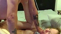 Breed whore roughly fucked and filled with cum after birth control tossed!