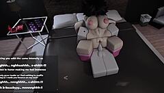 roblox cutest slut tries her best to please me