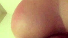 Intense butt plug stretches tight ass for anal