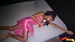 Skinny Teen Gives Ass To Stepfather Anal