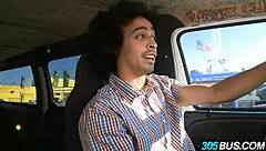 INNOCENT GIRL GETS DICK in PUBLIC BUS