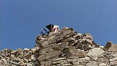 I, Ana Fey, rubs my pussy over the panties where anyone can watchs