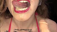 malafalda in food play with banana