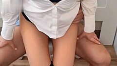 Milf Secretary Fucked Doggy Style After Hours in Office POV