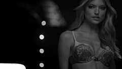 Seductive glamorous girls in sexy music video