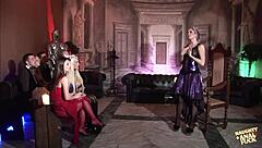 two busty blondes make a steamy threesome!