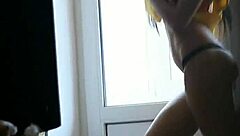 most beautiful asses dancing with pigtails and music