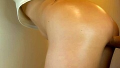 I fuck my stepsister doggy style close up