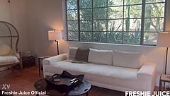 Luna Lovely finds ecstasy in bondage. Tattooed pussy dominated with spanking